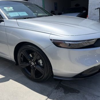 Customer's car fully repaired and restored